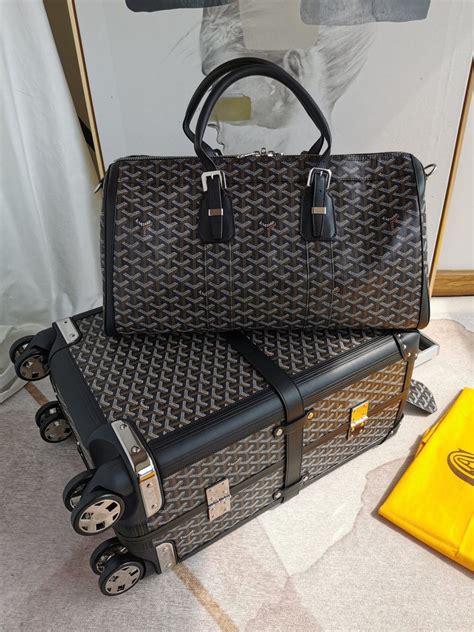 goyard luggage set